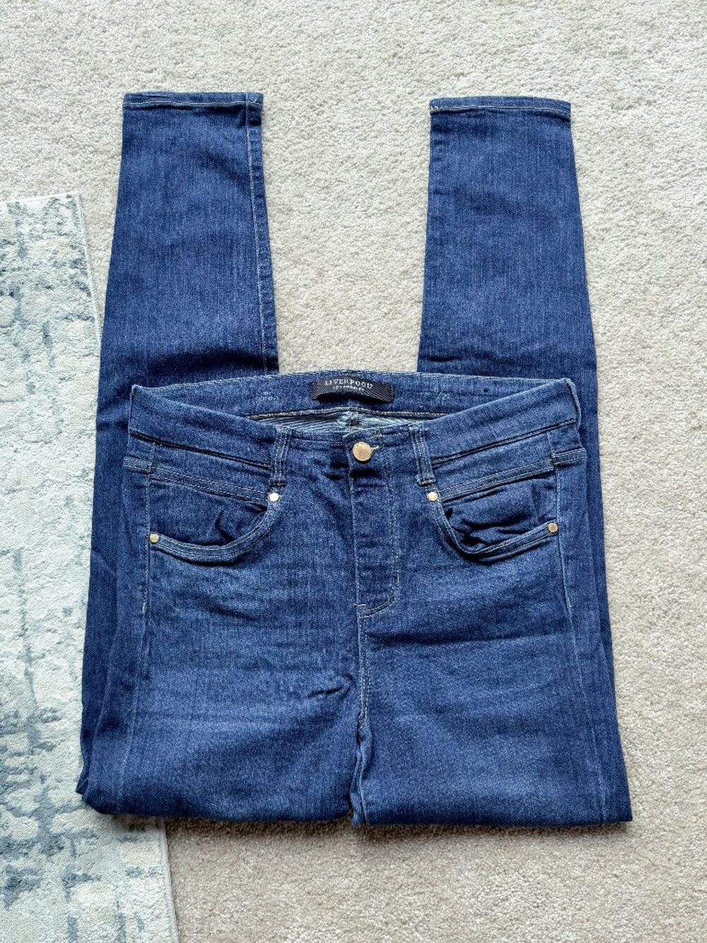 Liverpool Los Angeles Skinny Jeans Dark Wash - Size 8/29